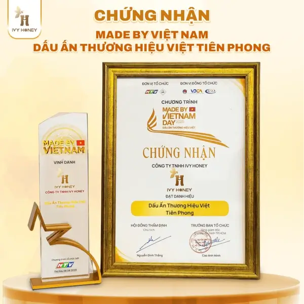 MADE BY VIỆT NAM DẤU ẤN THƯƠNG HIỆU VIỆT TIÊN PHONG
