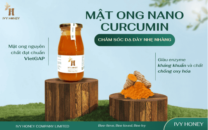 mật ong nghệ không cay