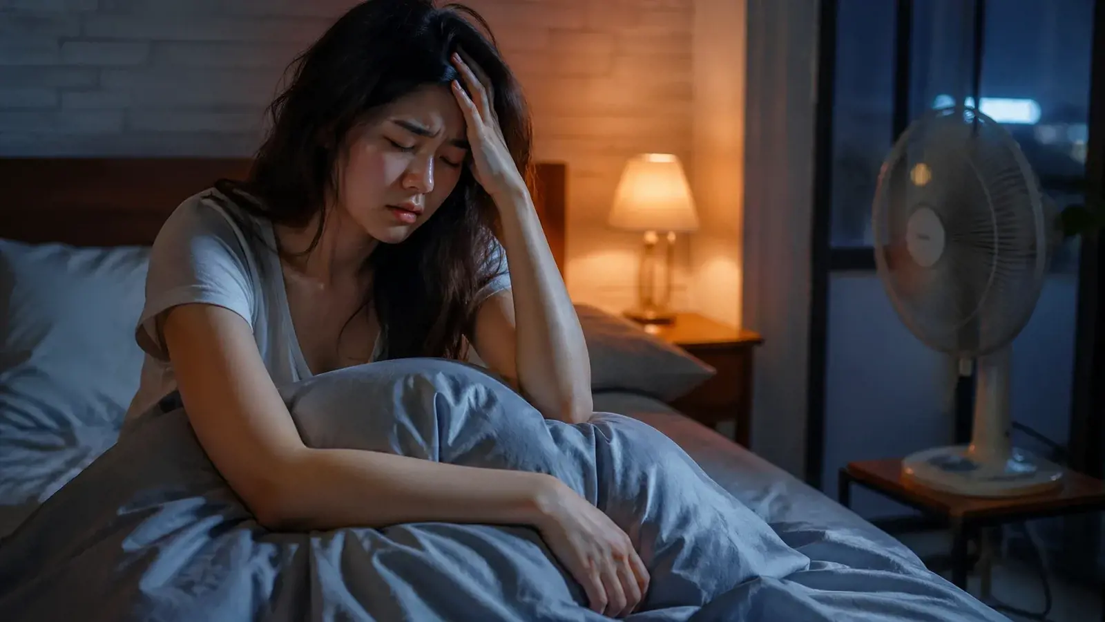 &Aacute;p lực c&ocirc;ng việc k&eacute;o d&agrave;i khiến phụ nữ dễ rơi v&agrave;o trạng th&aacute;i mất ngủ v&agrave; suy nhược cơ thể
