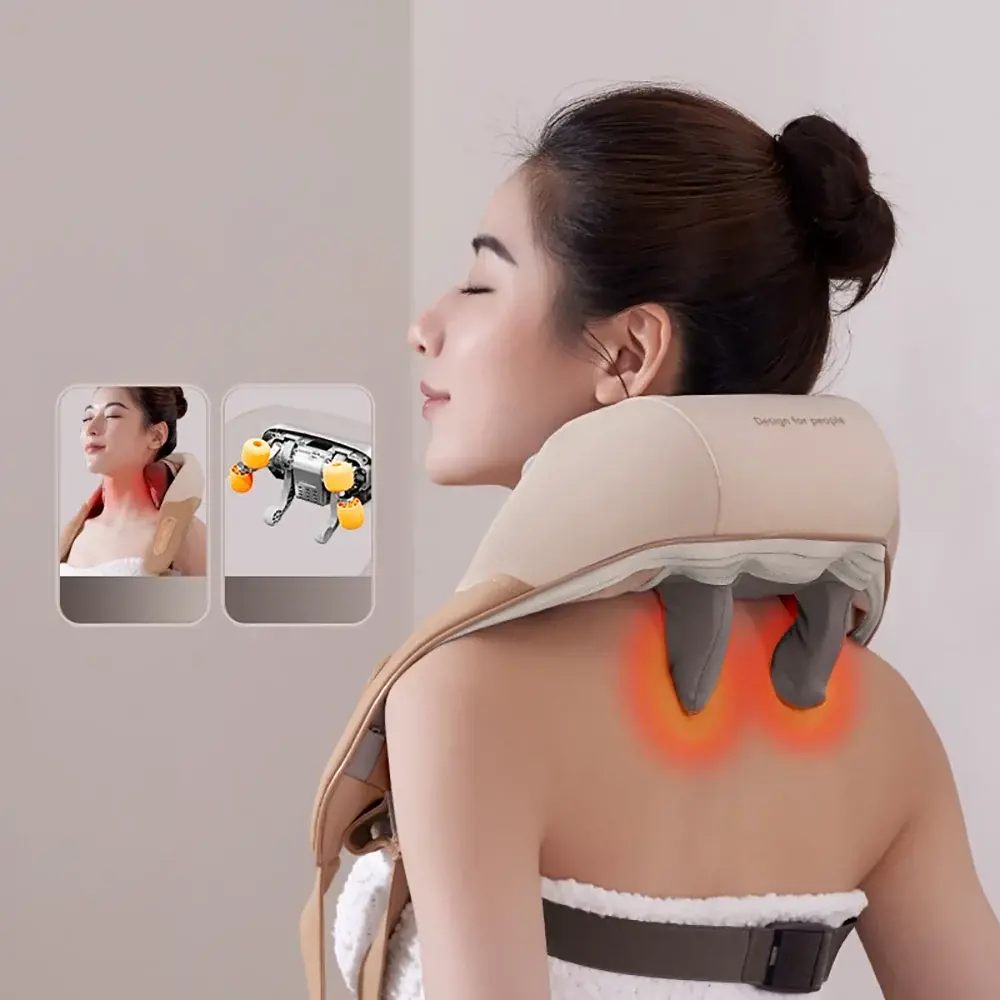 M&aacute;y massage cổ vai g&aacute;y giảm đau mỏi cơ thể - qu&agrave; tặng sức khỏe &yacute; nghĩa cho người th&acirc;n y&ecirc;u